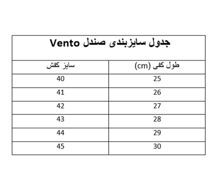 صندل جلو بسته مردانه ونتو