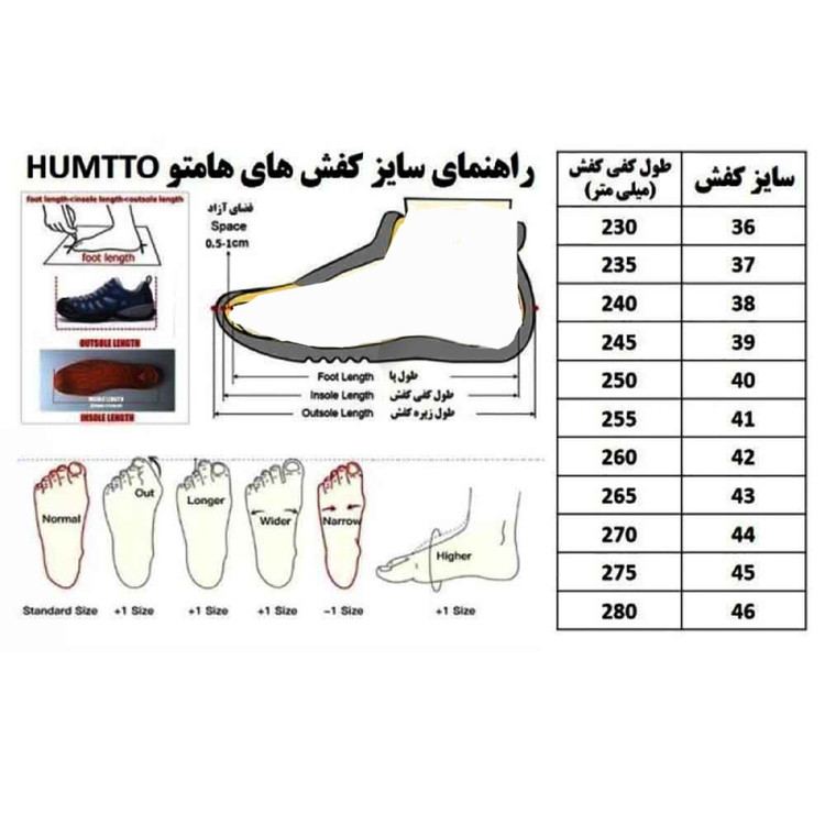 صندل مردانه هامتو