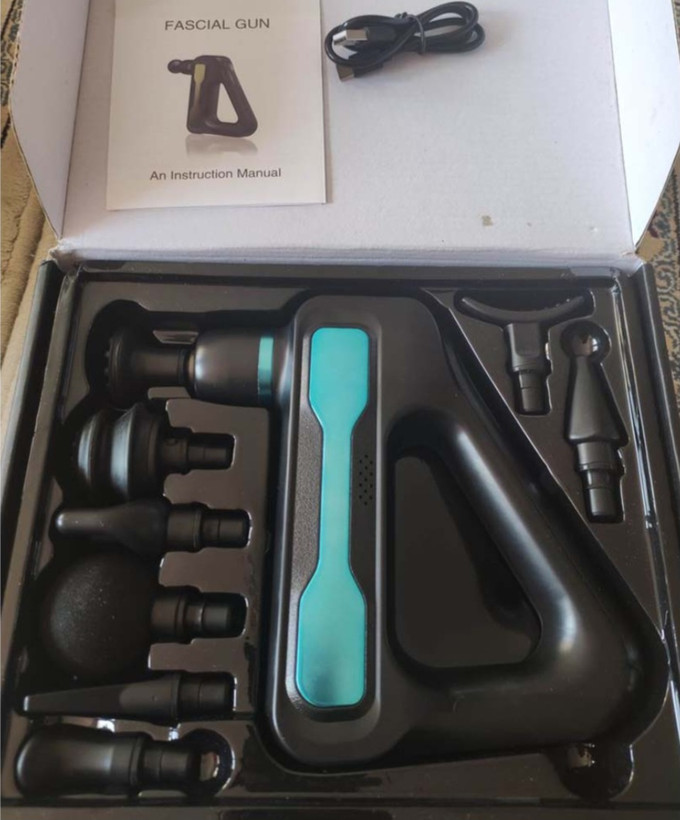 ماساژور تفنگی شارژی مدل BLUEIDEA-888