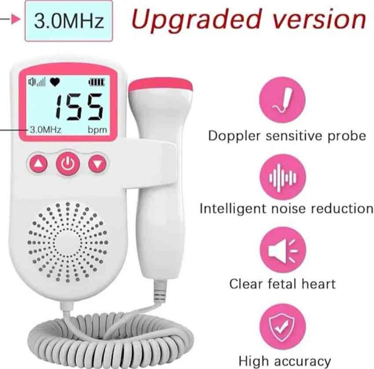 دستگاه جنین یاب خانگی سونیکید قابل حمل داپلر fetal doppler