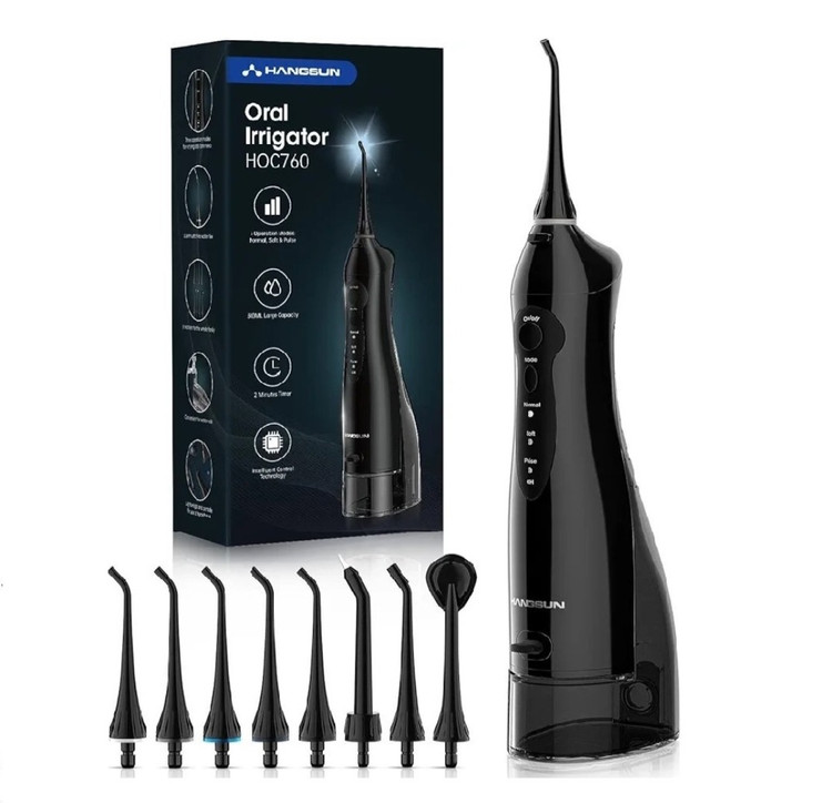 واتر جت دندان حرفه ای ORAL Irrigator مدل HOC760 مخزن ۳۰۰ میلی لیتری