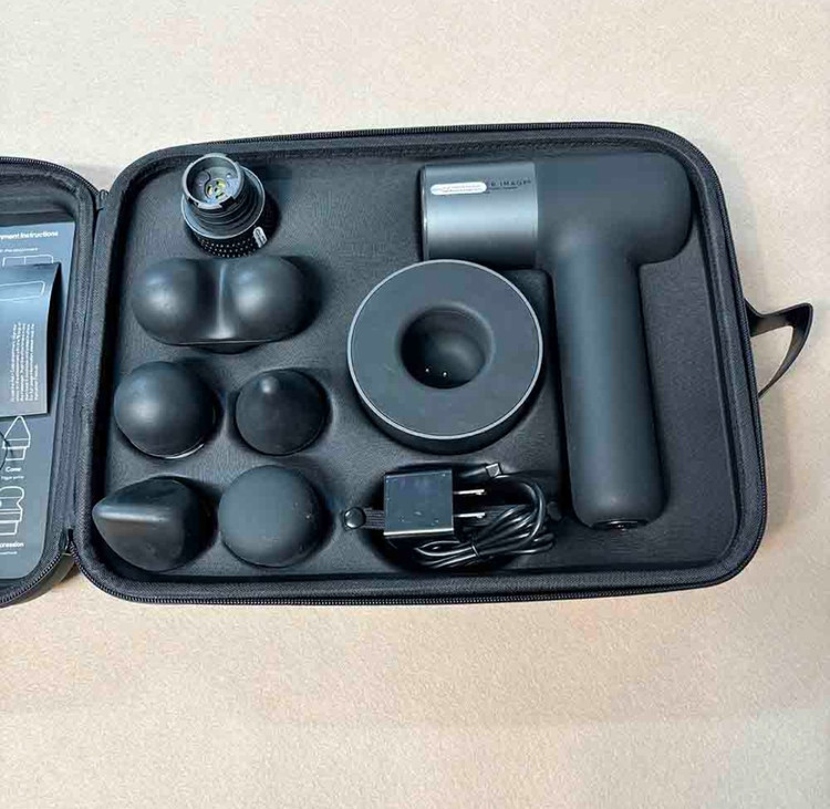 ماساژور تفنگی گرم و سرد پاوربوست پرو پلاس Massage Gun Powerboost